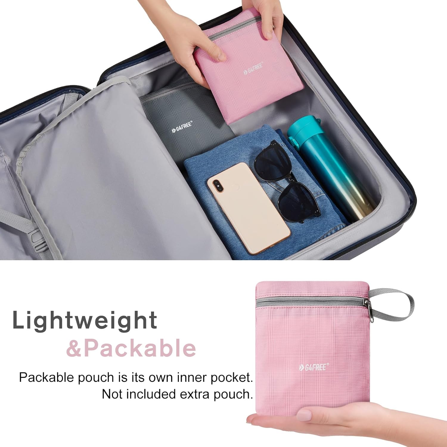 G4Free 10L/15L Hiking Backpack Lightweight Packable Hiking Daypack Small Travel Outdoor Foldable Shoulder Bag - Image 5